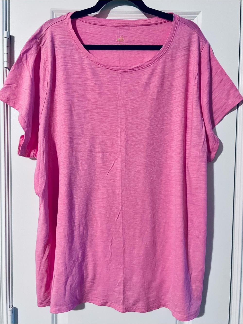 Pink Crew Neck Tee